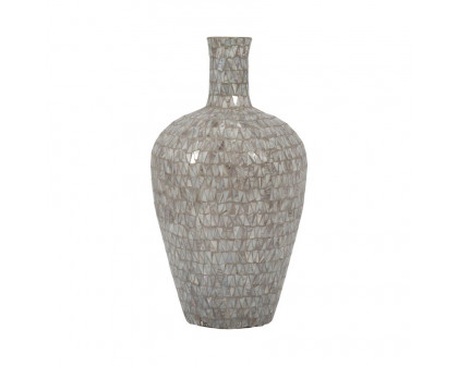 Sagebrook 19" Glass Mosaic Vase