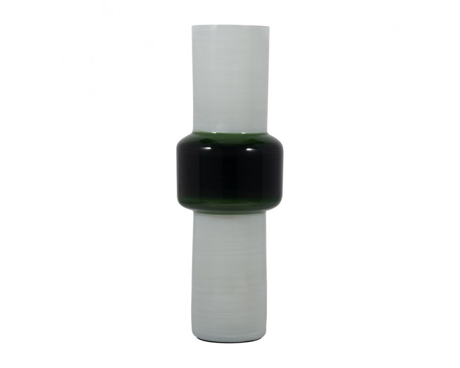 Sagebrook - 15" Glass Modern Cylinder Vase