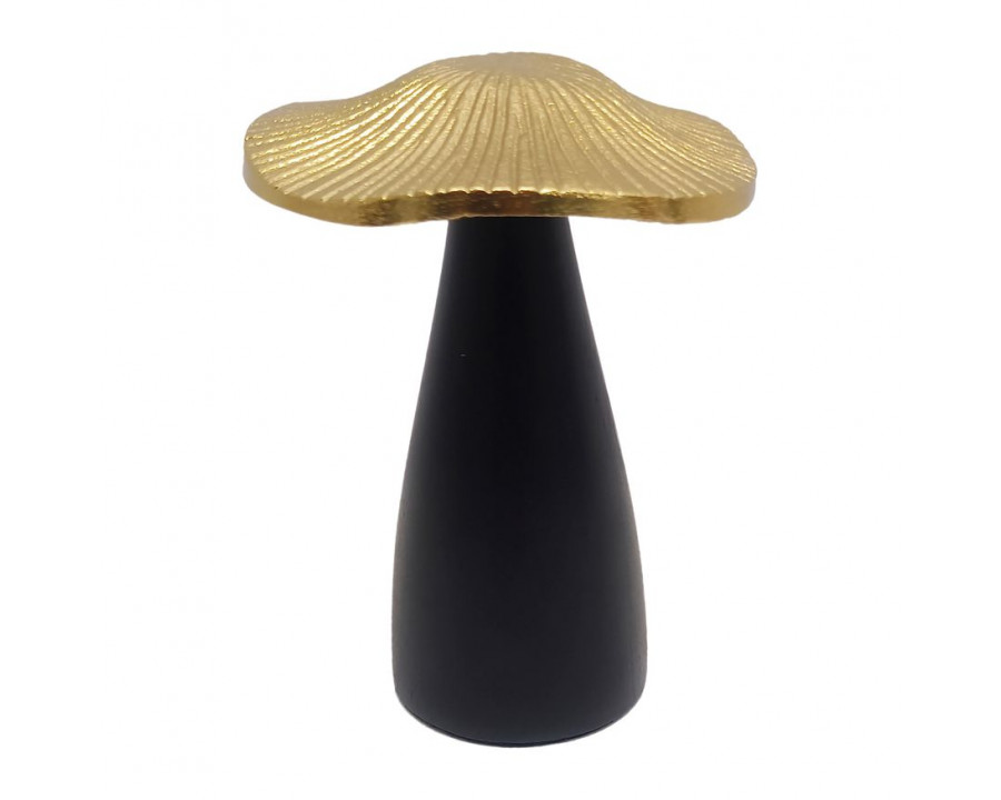 Sagebrook 6" Metal Mushroom Decor