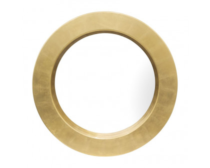 Sagebrook Gold Disc Mirror