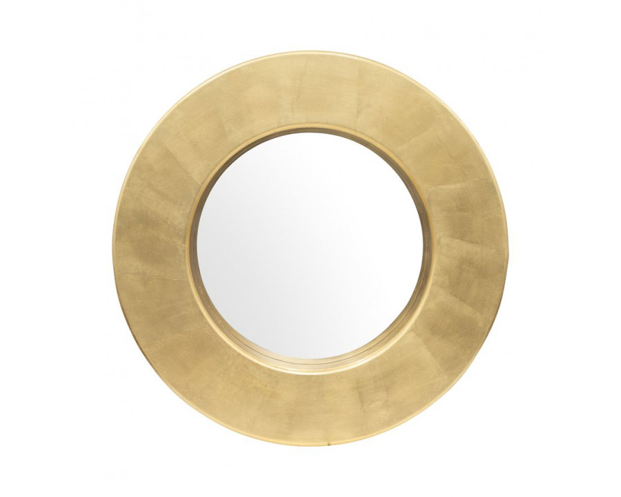 Sagebrook Gold Disc Mirror