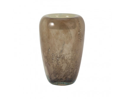 Sagebrook 8" Glass 2-tone Vase