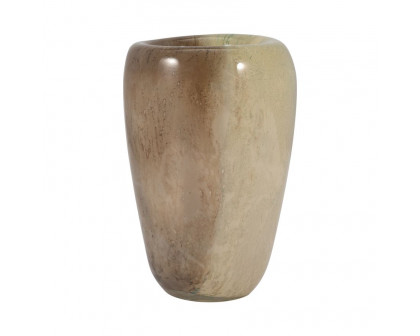 Sagebrook 11" Glass 2-tone Vase - Nude