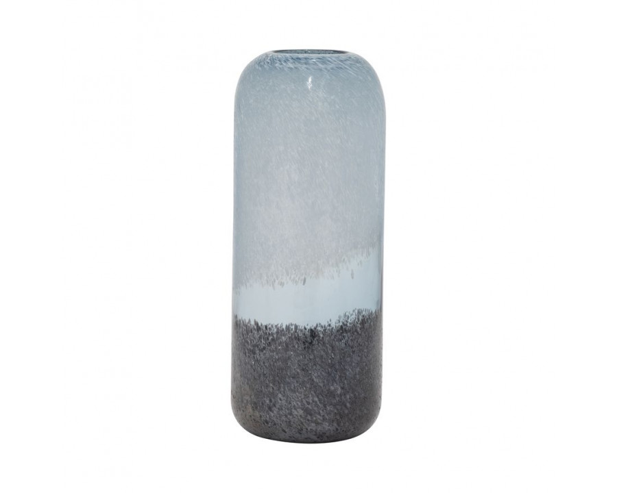 Sagebrook 14" Glass Ombre Vase - Multi