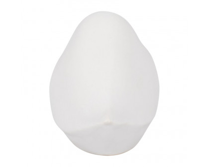 Sagebrook 8" Ceramic Chubby Bird - White