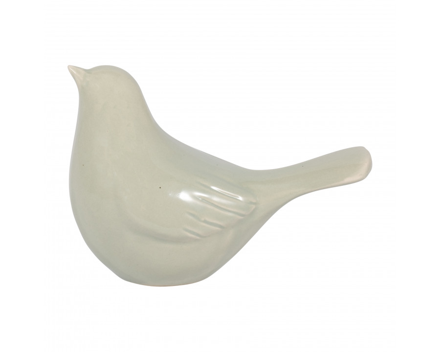 Sagebrook 5" Ceramic Side View Bird