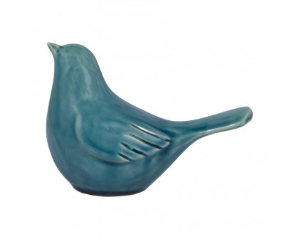 Sagebrook 6" Ceramic Looking Up Bird