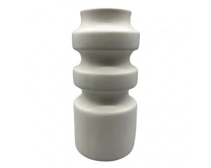 Sagebrook 9" Ceramic Tiered Vase