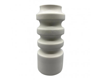 Sagebrook 9" Ceramic Tiered Vase