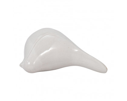 Sagebrook - 7" Ceramic Sitting Bird in Ivory