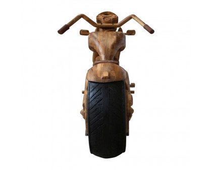 Sagebrook - 96" Wooden Chopper Bike in Natural