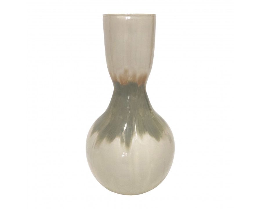 Sagebrook 18" Metal Bulbous Vase