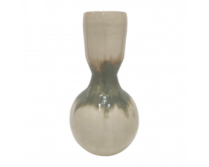 Sagebrook 18" Metal Bulbous Vase