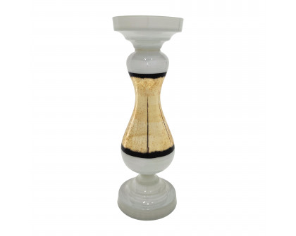 Sagebrook 23" Glass Candle Holder