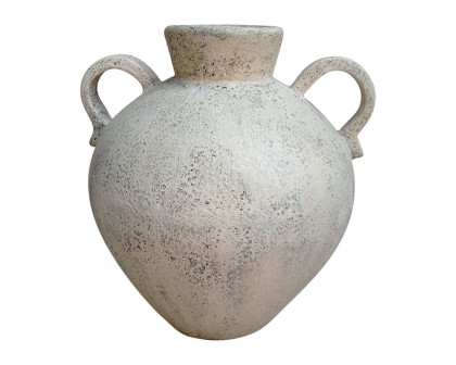 Sagebrook 17" Terracotta Organic Jug With 2 Handles