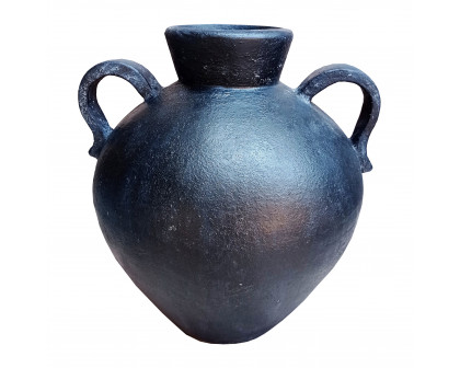 Sagebrook - 17" Terracotta Organic Jug With 2 Handles