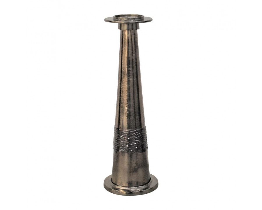 Sagebrook 21" Glass Pillar Holder - Bronze