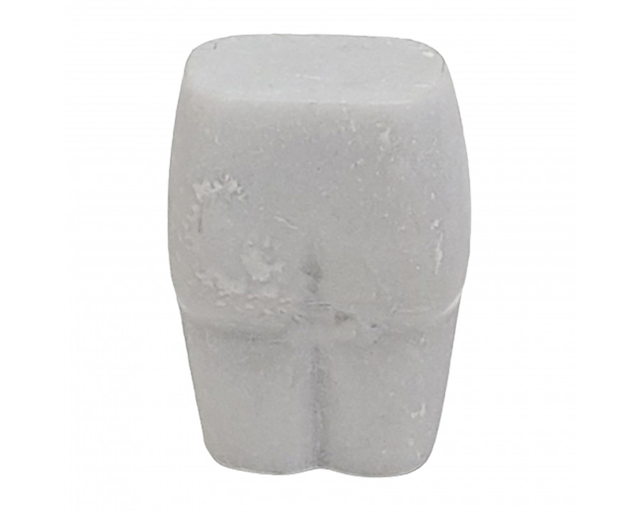 Sagebrook - 5" Marble Booty Object in White