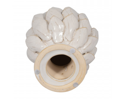 Sagebrook 10" Ceramic Artichoke - Ivory