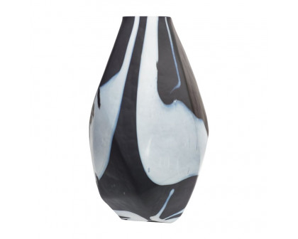 Sagebrook - 10" Glass Abstract Contemporary Vase