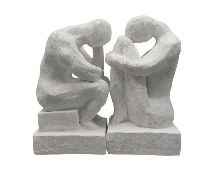 Sagebrook 7" Thinking Man Bookends