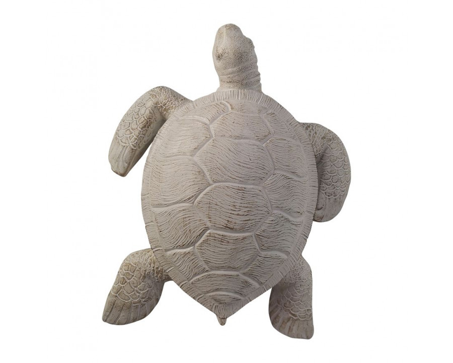 Sagebrook - 10" Sea Turtle in Ivory