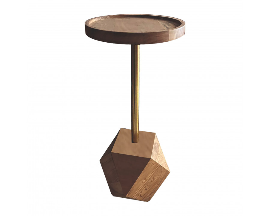 Sagebrook - 23" Minimalist Accent Table in Brown