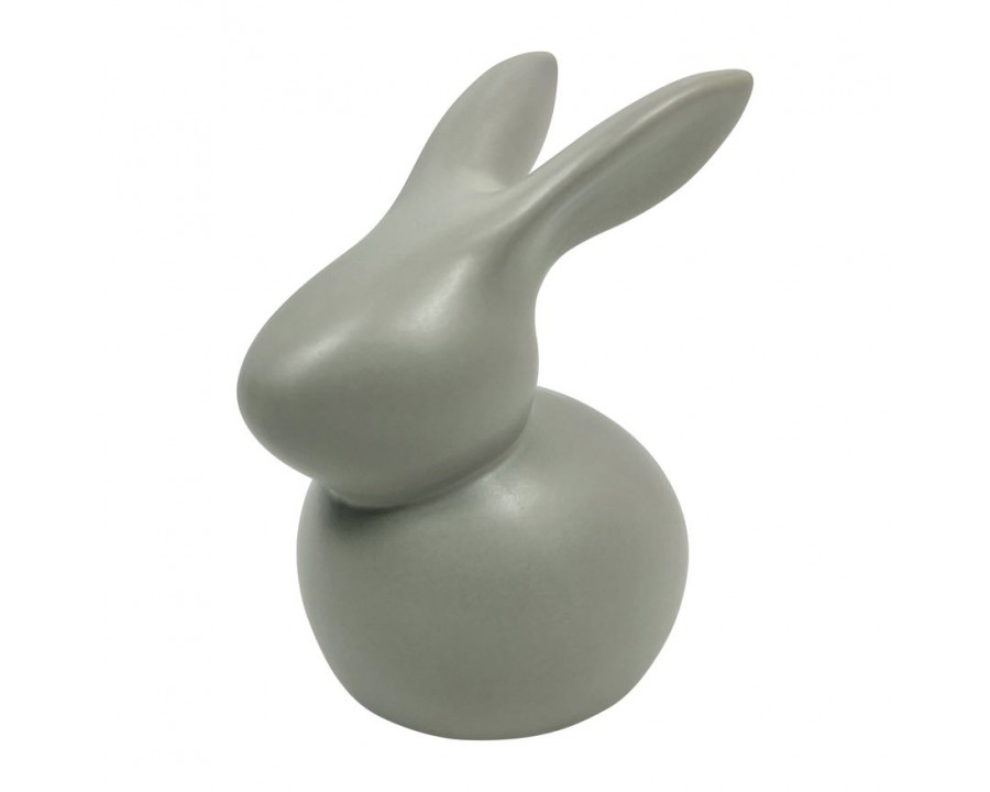 Sagebrook 7" Modern Bunny - Sage