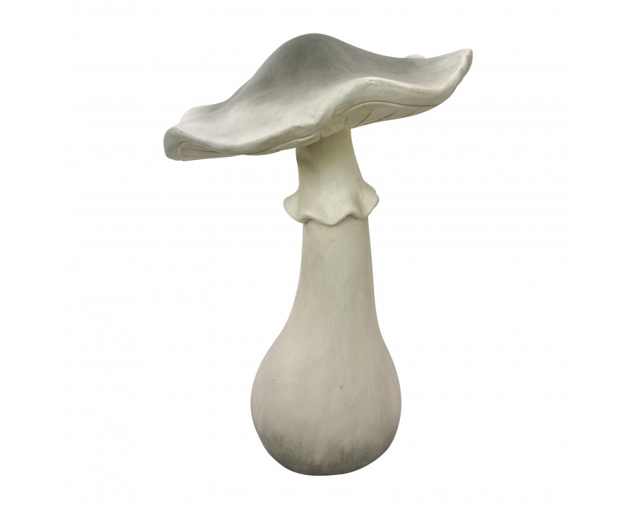 Sagebrook 28" Garden Mushroom - Gray