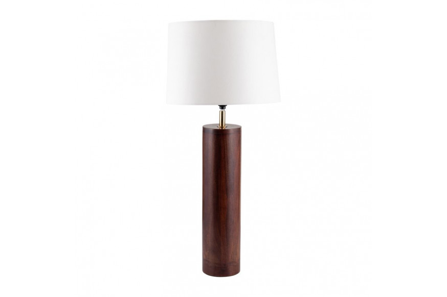 Sagebrook™ Wood Classic Table Lamp - Brown/Off-White