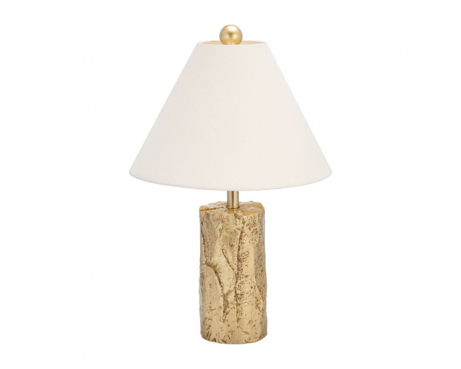 Sagebrook - Resin Textured Table Lamp in Gold