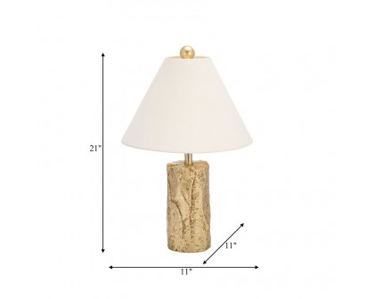 Sagebrook™ Resin Textured Table Lamp - Gold