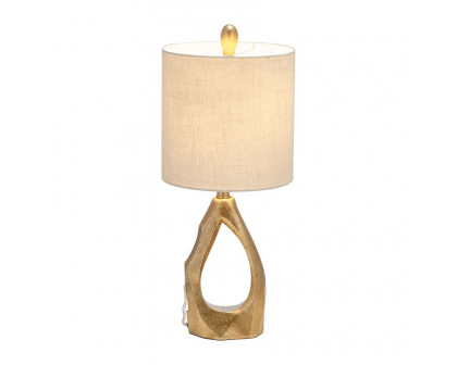 Sagebrook™ Resin Organic Table Lamp - Gold