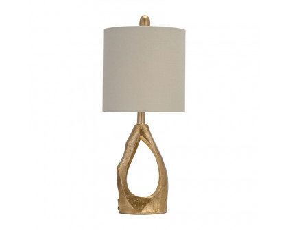 Sagebrook™ Resin Organic Table Lamp - Gold