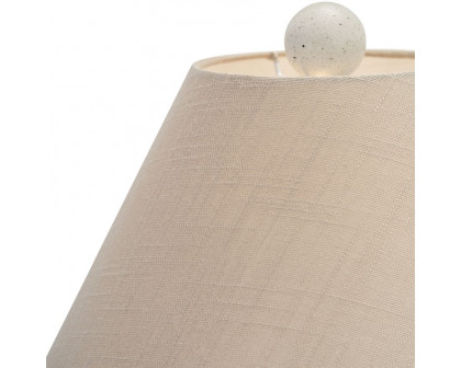 Sagebrook™ Resin Twist Table Lamp - Cream Speckle