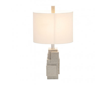 Sagebrook™ Resin Blocks Table Lamp - Gray