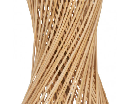 Sagebrook Rattan Twist Table Lamp - Natural