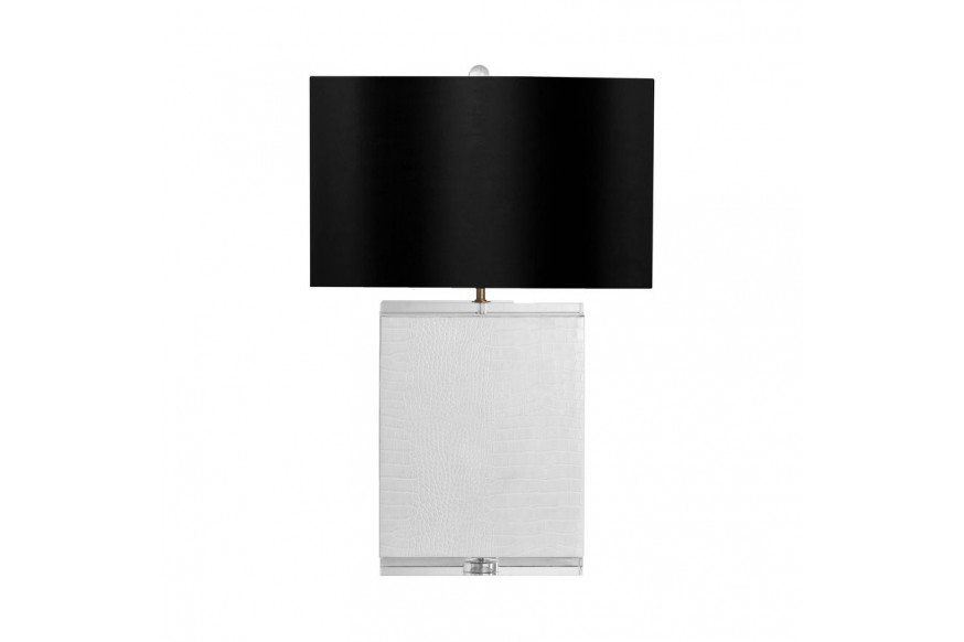 Sagebrook™ Crystal Table Lamp - White/Black