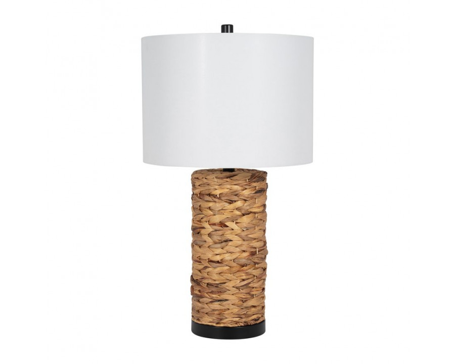 Sagebrook - Seagrass Pillar Table Lamp in Natural