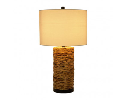 Sagebrook™ Seagrass Pillar Table Lamp - Natural