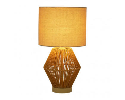 Sagebrook Rattan Table Lamps (Set Of 2) - Natural