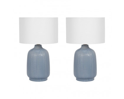 Sagebrook™ Ceramic Table Lamps (Set Of 2) - Light Blue