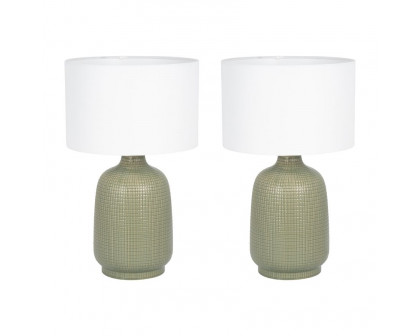 Sagebrook Ceramic Table Lamps (Set Of 2)