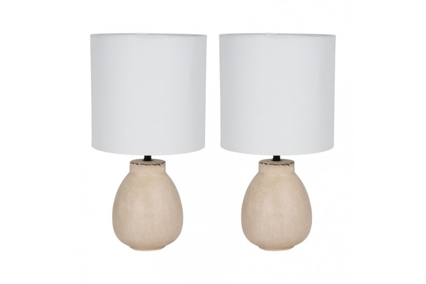 Sagebrook™ Ceramic Table Lamps (Set Of 2) - Cream