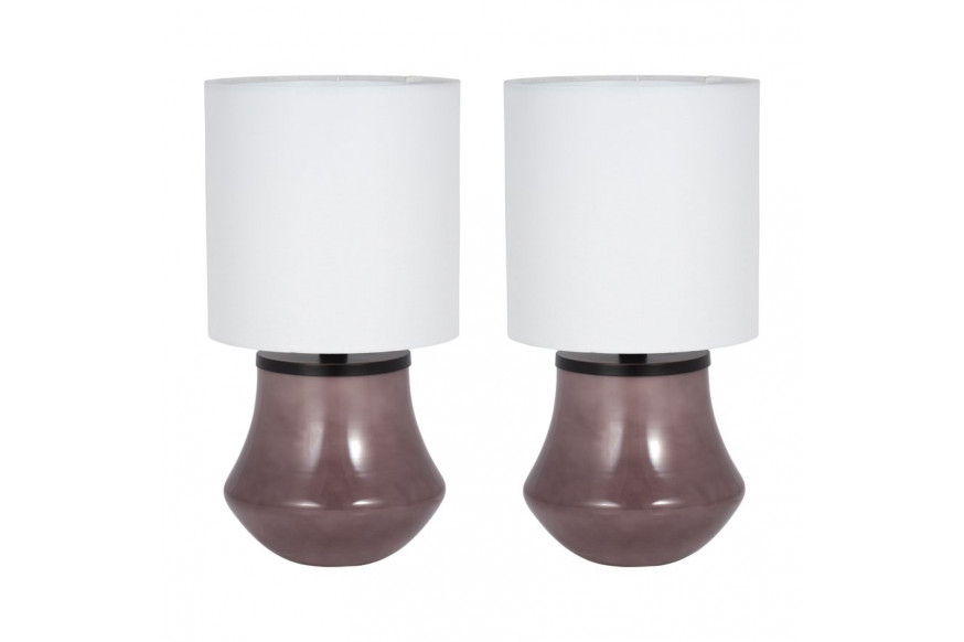 Sagebrook™ Glass Table Lamps (Set Of 2) - Java