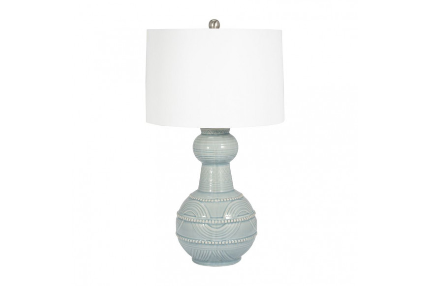 Sagebrook™ Ceramic Bottle Table Lamp - Blue