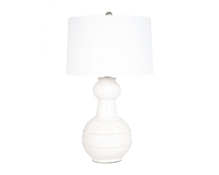 Sagebrook Ceramic Bottle Table Lamp