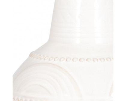 Sagebrook™ Ceramic Bottle Table Lamp - White