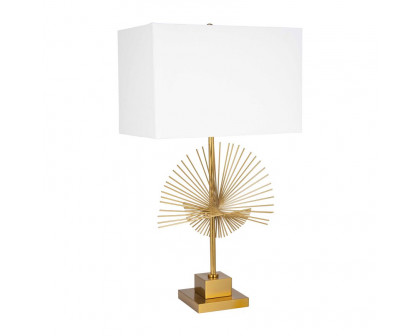 Sagebrook Metal Rays Table Lamp - Gold