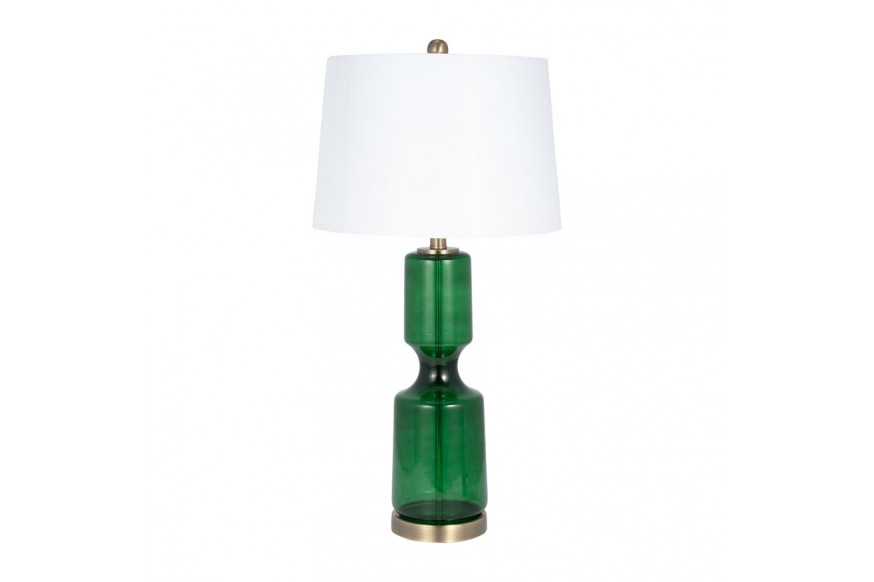 Sagebrook™ Glass Table Lamp - Green